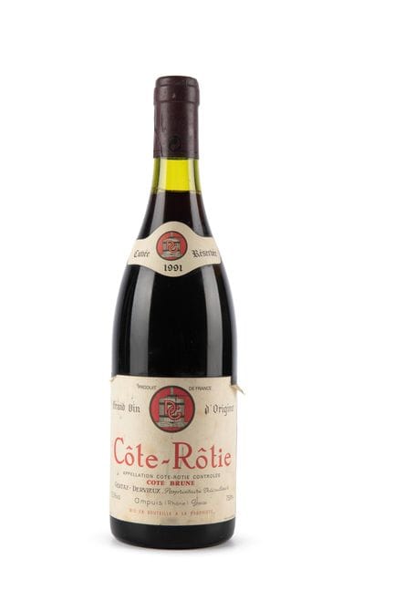 1991 Gentaz-Dervieux, Cote Rotie, Cote Brune, 1 bo