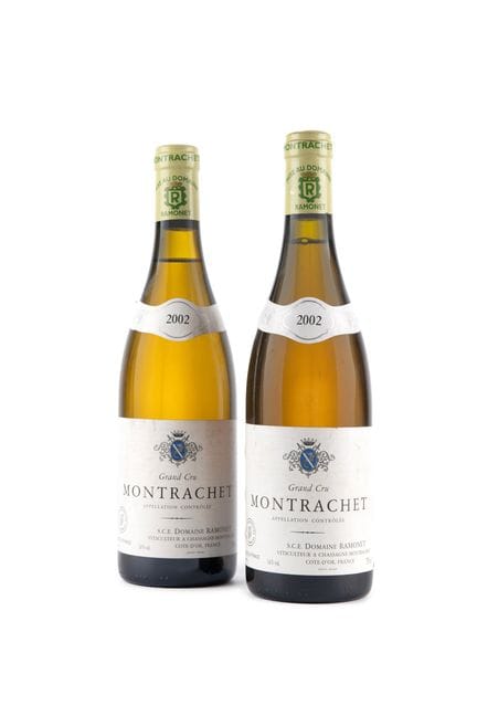 2002 Ramonet, Montrachet, 2 bouteilles
État des bo