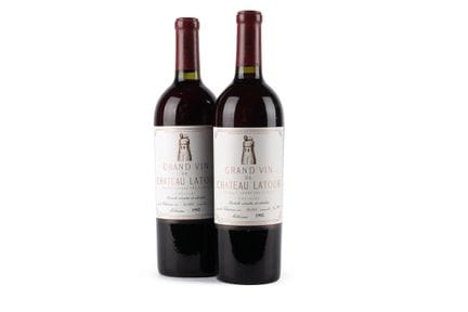 Château Latour 1902, 2 bouteilles
État des bouteil
