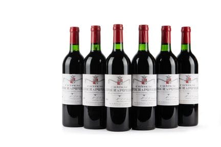 1986年波美侯拉图酒庄红葡萄酒，6瓶
酒瓶状况：6bn，3sdc（保税）
所有状况和包装缩写（如o