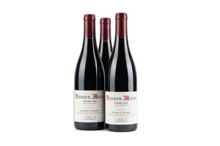 2011 G. Roumier, Bonnes Mares, 3 botellas
Estado d