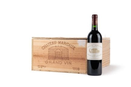 Château Margaux 1998, lot de 12 bouteilles
État de