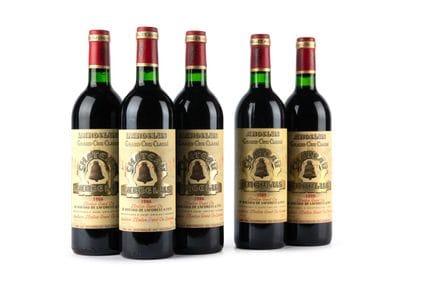 Lot mixte - Château Angelus
1986, Château Angelus,
