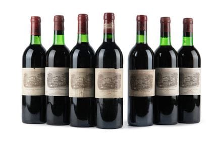 Lot hétéroclite - Château Lafite Rothschild
1970, 