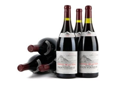 1990 Château de la Tour, Clos Vougeot, 6 magnums

