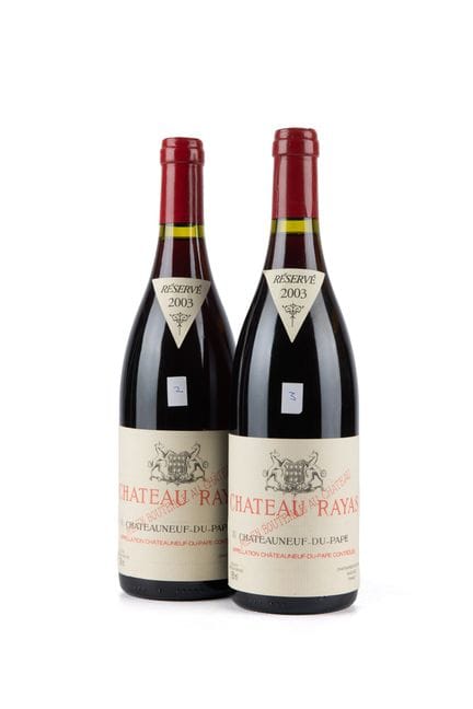 2003 Château Rayas, Châteauneuf-du-Pape, 2 bouteil