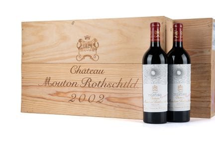 Château Mouton Rothschild 2002, 12 bouteilles
État