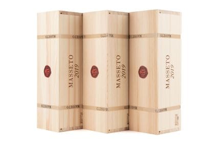2019 Ornellaia, Masseto, 3 bottle
Bottle condition