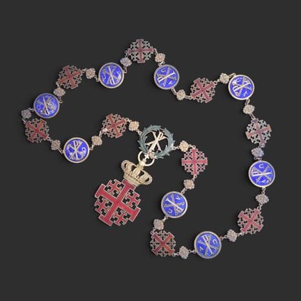 COLLIER des chanoines de l'église cathédrale de Ma