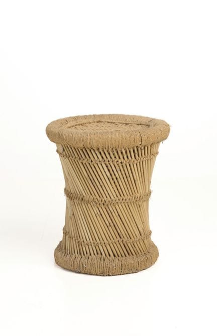 AUDOUX-MINET (dans le goût de). TABOURET en corde 