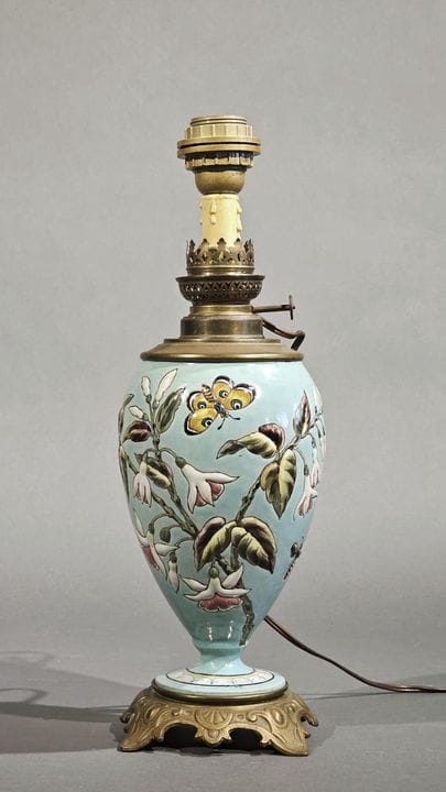 Eugène COLLINOT (1824 - 1882) (suiveur de) Lampe à