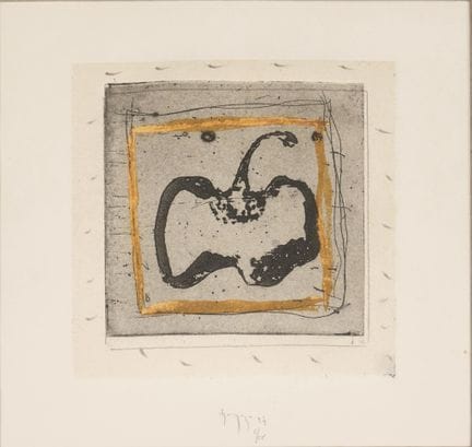 Didier HAGEGE (1961) Onion. Etching and aquatint. 
