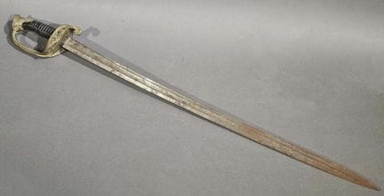 SABRE d'officier d'infanterie modèle 1855, monture