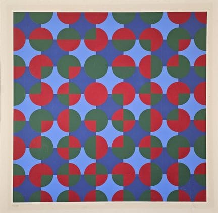 Armando DURANTE (1934-1997)
Kinetic composition. 
