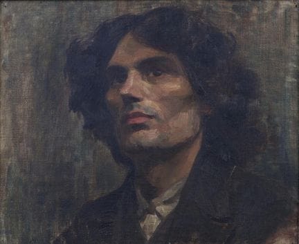Maurice DUBOIS (1869–1944) Presumed portrait of Eu