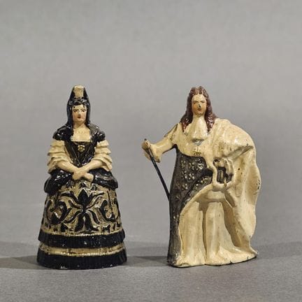 Gustave VERTUNNI (1884-1953) Louis XIV et Madame d