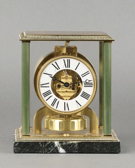 JAEGER-LECOULTRE. Atmos clock, Vendôme model, in g