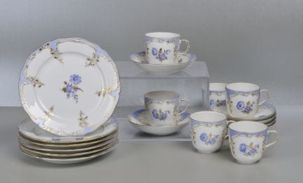 KPM Berlino, Neuzierat, Bleu Mourant, 6 servizi da