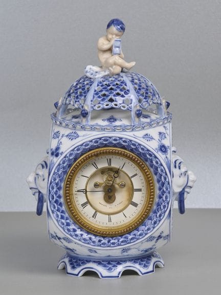 Reloj de mesa de Royal Copenhagen, mecanismo «Brev