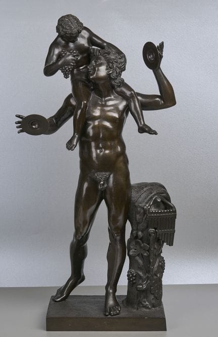 Amodio, Michele (1817-1913): Grande scultura in br