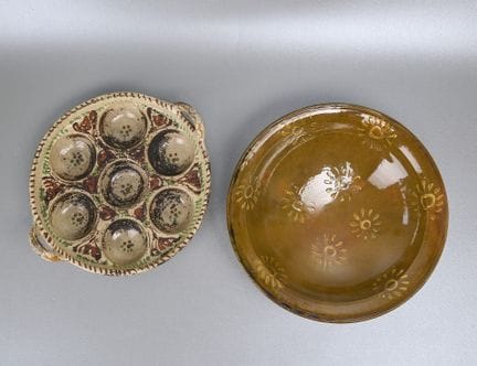 Cinque ciotole in ceramica, XVIII secolo
Cinque ci