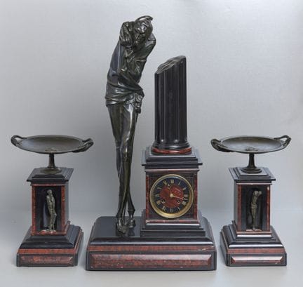 Grande orologio da parata francese del XIX secolo 