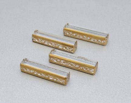 Saint Louis Thistle Gold, 4 soportes para cuchillo