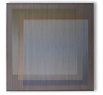 卡洛斯·克鲁兹-迪埃兹（1923-2019）：《物理色学》第1250号，《致朋友路德》，署名，198