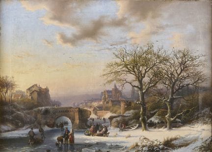 Barend Cornelis Koekkoek School, signed, undated, 