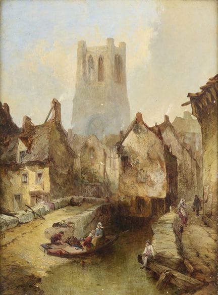 Montague, Alfred (1832–c. 1883): Old Town of Ghent