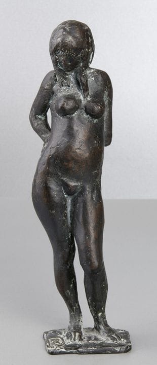 Sander, Ernemann Friedrich (1925-2020): Statua di 