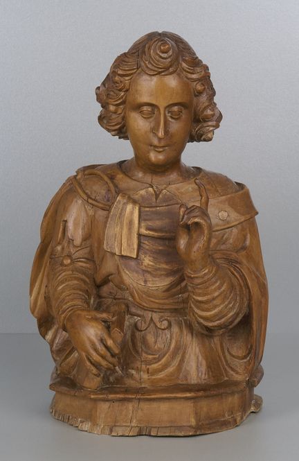 Scultura in legno, XVII/XVIII secolo, busto
Scultu