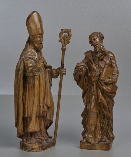 Due sculture in legno
Due sculture in legno intagl