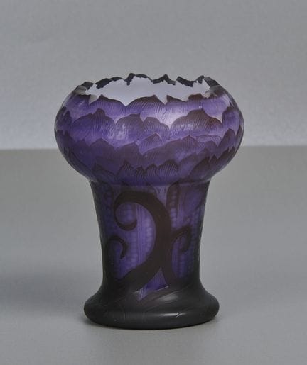 Vase Daum Nancy, violet
Vase Daum Nancy, violet, s