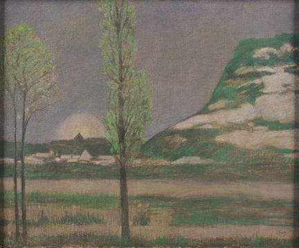 布雷茨，尤利乌斯（1870-1953）：美因河畔的石灰岩峭壁
布雷茨，尤利乌斯（1870-1953）