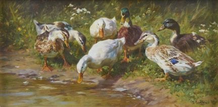 Budicin, Sergio (1939): Ducks by the Water
Budicin