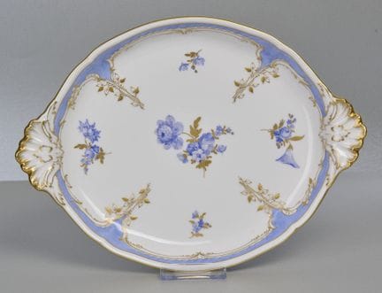 KPM Berlin, Neuzierat, Bleu Mourant, Tray
KPM Berl