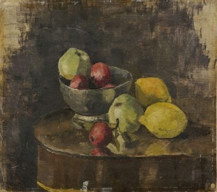 Still Life with Lemons, ca. 1900, signed
Still Lif