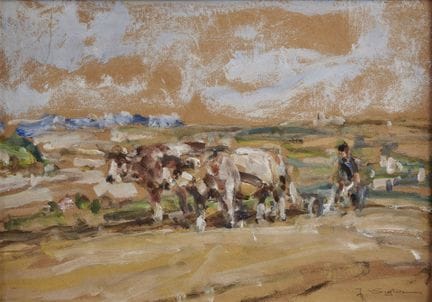 Seyler, Julius (1873–1958): Working in the Fields
