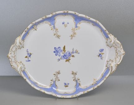 KPM Berlin, Neuzierat, Bleu Mourant, Tray
KPM Berl
