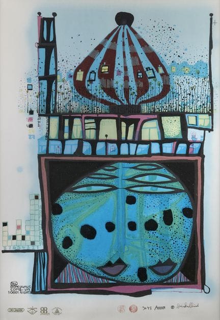 Hundertwasser, Friedensreich (1928–2000): 10002 Ni