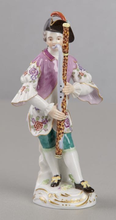 Figura de Meissen, «El fagotista», 1.ª selección
F