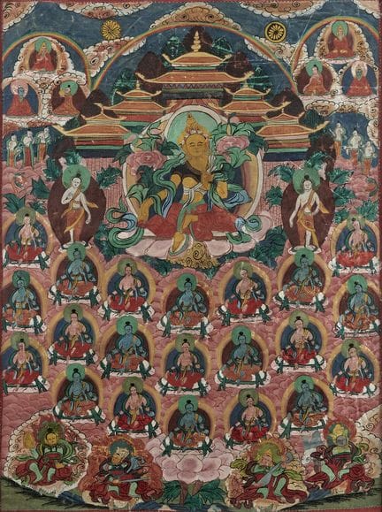Thangka Painting, Tibet
Thangka Painting, Tibet, m