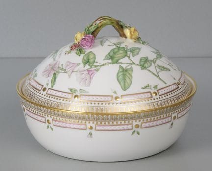 Royal Copenhagen, Flora Danica, Large Tureen, Firs