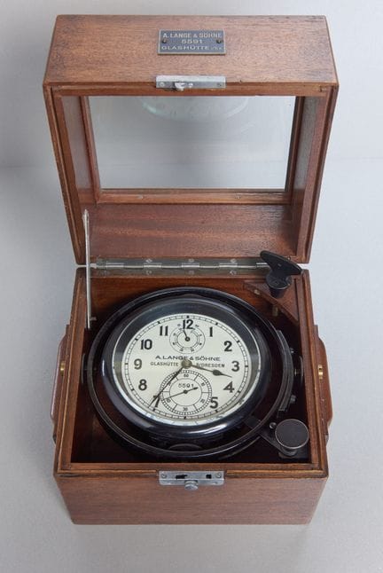 A. Lange &amp; Söhne, cronometro da nave n. 5591, 