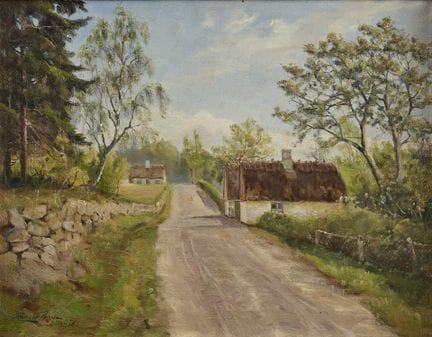 普林，哈拉尔德·朱利叶斯·尼尔斯（1891-1968）：利勒罗德附近的风景
普林，哈拉尔德·朱利叶斯