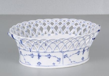 Royal Copenhagen Musselmalet Vollspitze, cesta, mo