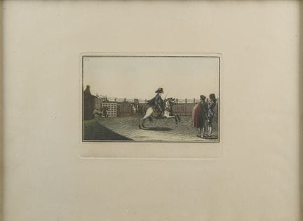 卡尼塞罗，安东尼奥（1748-1814）：十二幅彩色铜版画，《斗牛主要招式汇编》
卡尼塞罗，安东尼奥