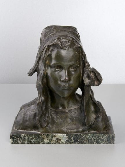 Milles, Ruth Anna Maria (1873-1941): busto di bamb