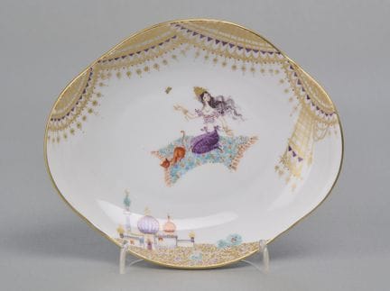 Ciotola di Meissen, decorazione “Le mille e una no